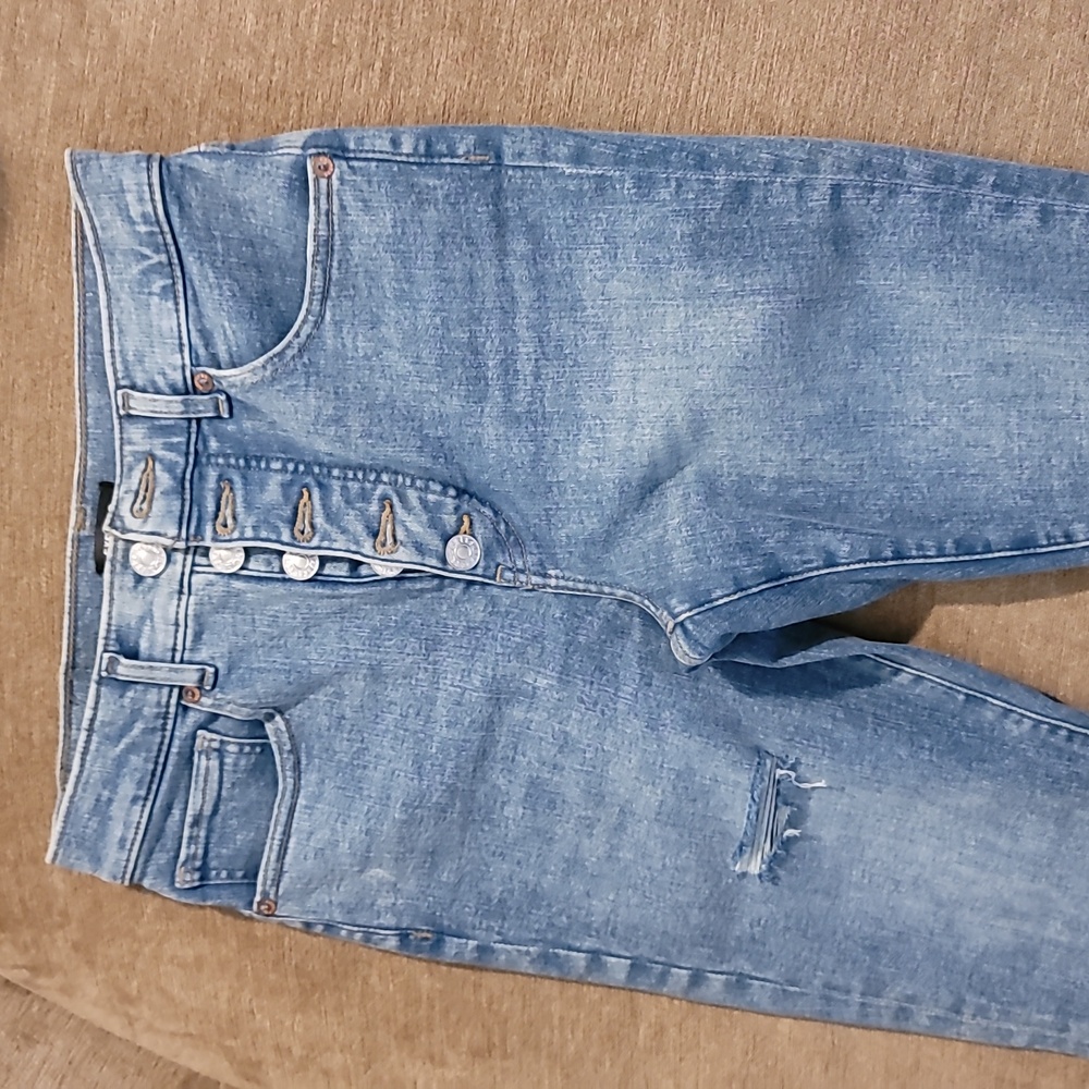 Express High Rise Hyper Stretch Denim Jeans - Picture 15 of 15